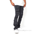 Washed Men's Pants & Trousers Fashion Jeans